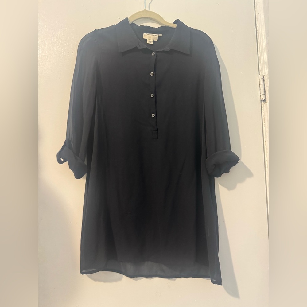Puré DKNYElegant Black Women's Top